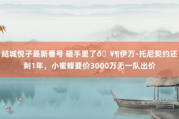 結城悦子最新番号 砸手里了?伊万-托尼契约还剩1年，小蜜蜂要价3000万无一队出价