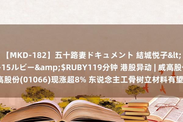 【MKD-182】五十路妻ドキュメント 結城悦子</a>2017-10-15ルビー&$RUBY119分钟 港股异动 | 威高股份(01066)现涨超8% 东说念主工骨树立材料有望成为骨树立材料行业主流