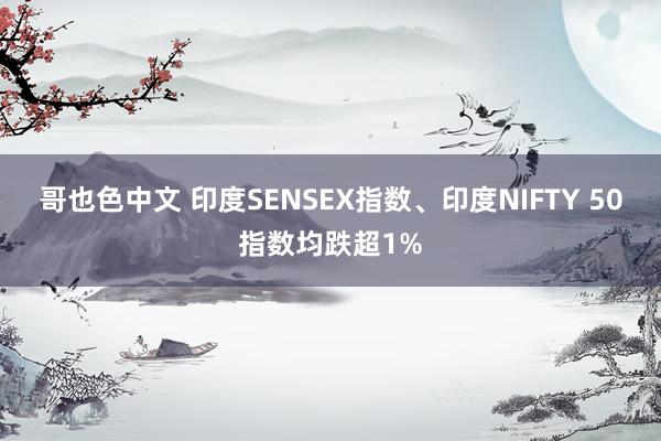 哥也色中文 印度SENSEX指数、印度NIFTY 50指数均跌超1%