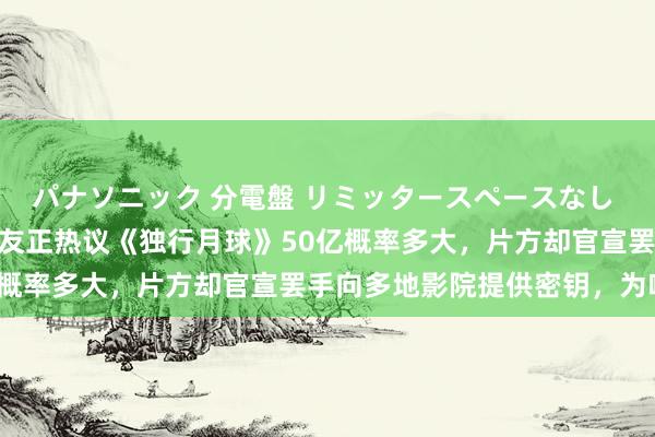 パナソニック 分電盤 リミッタースペースなし 露出・半埋込両用形 网友正热议《独行月球》50亿概率多大，片方却官宣罢手向多地影院提供密钥，为啥？