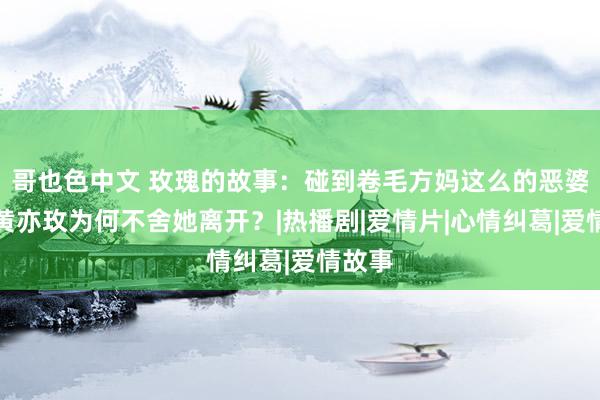 哥也色中文 玫瑰的故事：碰到卷毛方妈这么的恶婆婆，黄亦玫为何不舍她离开？|热播剧|爱情片|心情纠葛|爱情故事